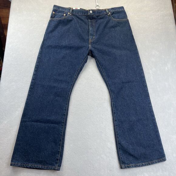 Levis 517 Mens 42x30 Bootcut Slim Fit Dark Wash 2011 Mexico NEW - Picture 3 of 16